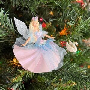 Barbie Swan lake Christmas Ornament